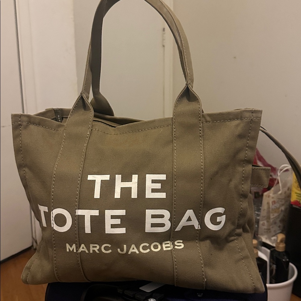 Marc Jacobs Green Slate Tote Bag -Large
